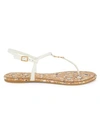 TORY BURCH Emmy Leather Thong Sandals