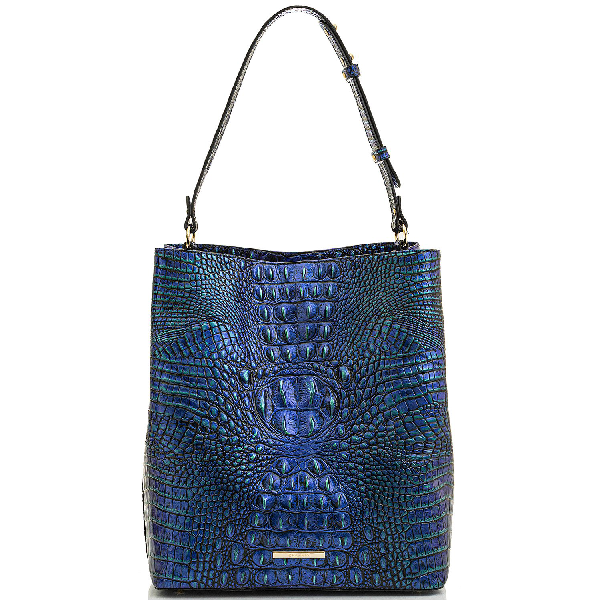 Brahmin Large Amelia Mirage Melbourne In Blue | ModeSens