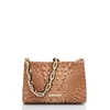 Brahmin Mod Lorelei Melbourne Embossed Leather Shoulder Bag