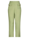 Elisabetta Franchi Cropped Pants In Green