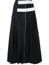 DICE KAYEK PLEATED WRAP SKIRT