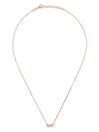 As29 18kt Rose Gold Miami Infinity Diamond Necklace