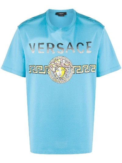 Versace Blue Vintage Medusa T-shirt