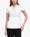 DKNY RUCHED TOP