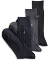 Polo Ralph Lauren 3-pack Cotton Rib Extended Size Casual Men's Socks