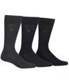 Polo Ralph Lauren Super Soft Crew Dress Socks 3-pack