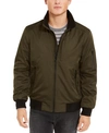 Calvin Klein Men's Classic Zip-front Ripstop Bomber Jacket