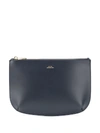 A.P.C. SARAH LEATHER CLUTCH