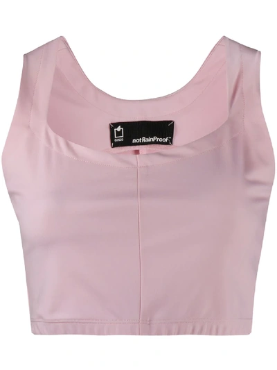 Styland Stretch Fit Tank Top In Pink