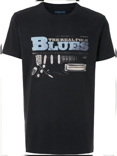 Osklen Blues Vintage T-shirt In Black