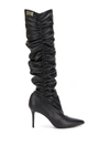 VERSACE JEANS COUTURE RUCHED POINTED BOOTS