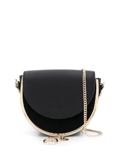 See By Chloé Saddle Crossbody Bag In Black