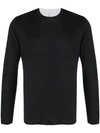 BRUNELLO CUCINELLI CREW NECK LONG-SLEEVED T-SHIRT