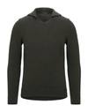 Zanone Sweater In Military Green