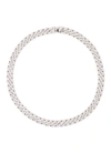 CZ BY KENNETH JAY LANE CUBIC ZIRCONIA PAVE LINK NECKLACE