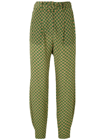 Nk Silk Chains Jana Trousers In Green