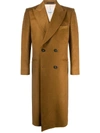 CASABLANCA DOUBLE-BREASTED FITTED COAT