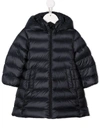 MONCLER FEATHER DOWN HOODED JACKET