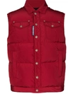 DSQUARED2 PADDED DOWN GILET