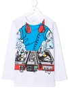 STELLA MCCARTNEY MONSTER DJ PRINT T-SHIRT