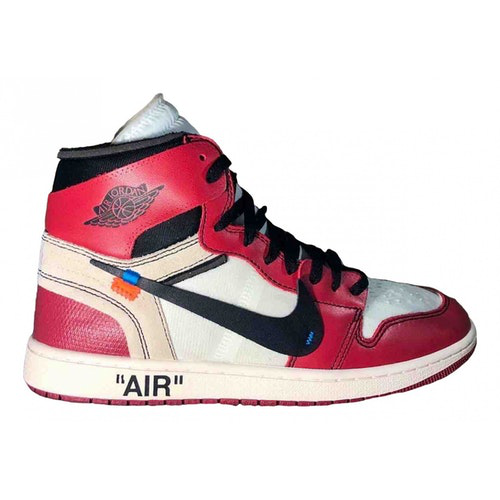 nike x off white jordan 1 red