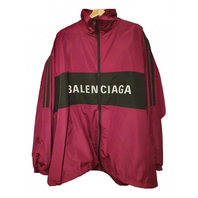 Pre-owned Balenciaga Red Jacket