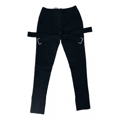Pre-owned Alyx Black Cotton Trousers