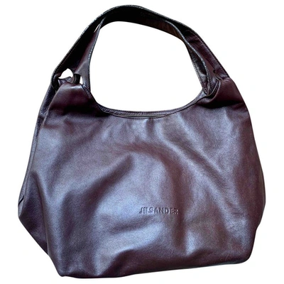 Pre-owned Jil Sander Brown Leather Handbag