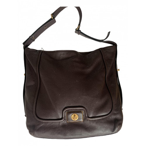 Pre-Owned Marc Jacobs Burgundy Leather Handbag | ModeSens