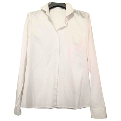 Pre-owned Bottega Veneta White Cotton  Top