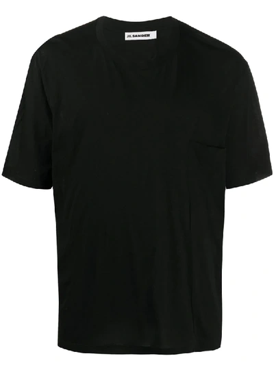 JIL SANDER BOXY-FIT PATCH POCKET T-SHIRT