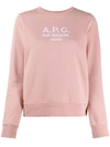 APC TINA 刺绣LOGO套头衫