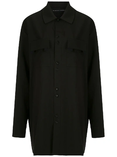 Gloria Coelho Oversized-hemd In Black