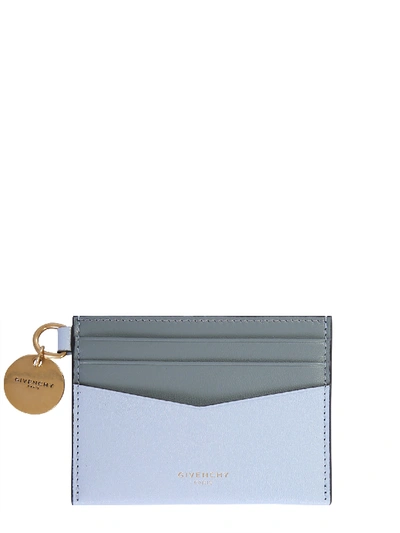 Givenchy "edge" Card Holder In Azure