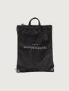 MAISON MARGIELA SPORTSBAG LOGO BLACK GREY,S55WA0122