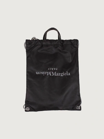 Maison Margiela Sportsbag Logo Black Grey