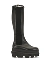 SACAI PLATFORM KNEE-HIGH BOOTS