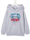 KENZO DISCO JUNGLE EMBROIDERED HOODIE