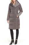 Cole Haan Signature Cole Haan Down & Feather Coat In Carbon