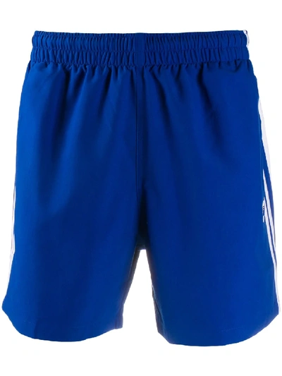 Adidas Originals Logo Swimming Shorts In Blue