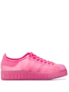 Adidas Originals Superstar Jelly Sneakers In Semi Solar Pink-purple In Pink