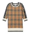 BURBERRY KIDS VINTAGE CHECK LEOPARD DRESS (3-12 YEARS),15520988