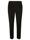 BRUNELLO CUCINELLI RIB WAIST CROPPED TROUSERS,11433275