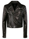 RICK OWENS DRACU BIKER JACKET,11432848