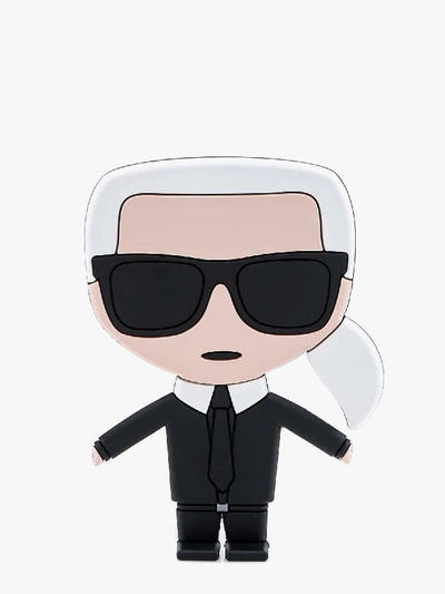 Karl Lagerfeld Phone Stand In Black