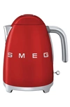 Smeg 50s Retro Style Electric Kettle In Red