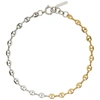 JUSTINE CLENQUET JUSTINE CLENQUET SILVER AND GOLD JOY NECKLACE