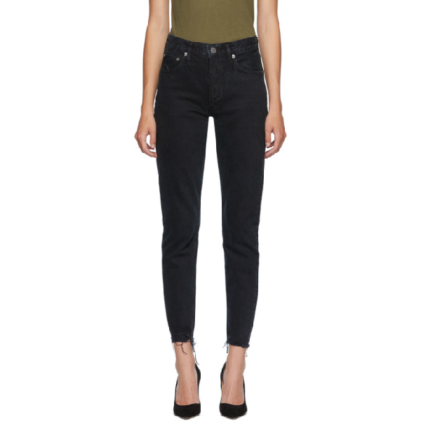 Agolde Jamie High Rise Classic Jeans / Agolde Jamie High Rise Classic Jeans | Lyst - Agolde's 'jamie' jeans are cut from organic cotton that will only get softer with age.