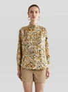 ETRO FLORAL PRINT SILK SHIRT