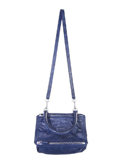 Givenchy Mini Pandora Bag In Blue